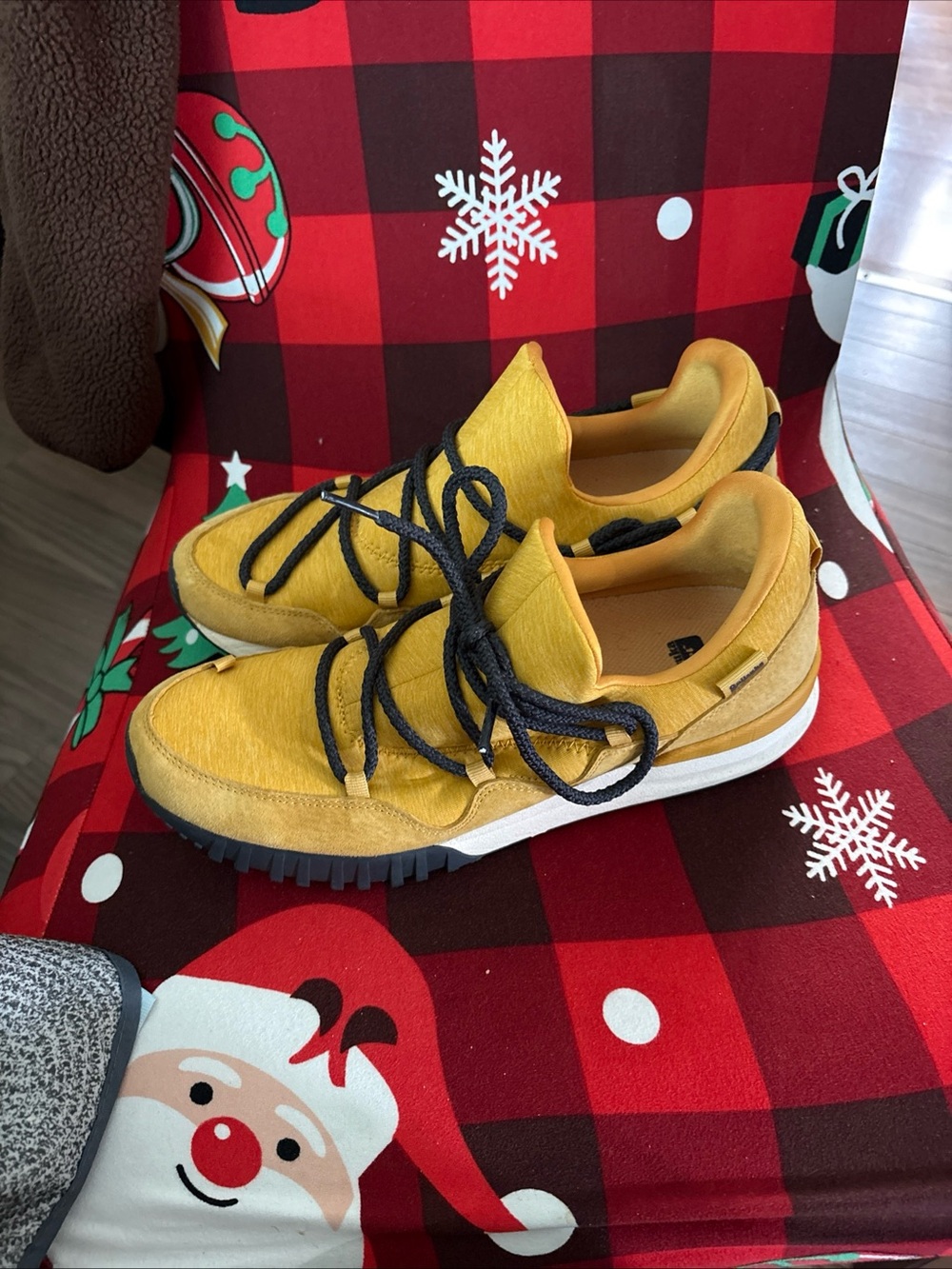 The North Face Yellow Lace-Up Casual Sneakers